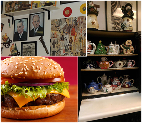 Burger and Restaurant Interior